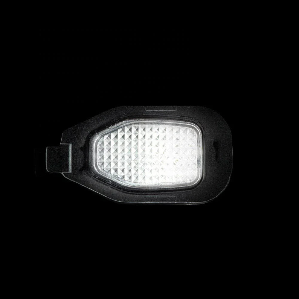 White LED Side Mirror Puddle Lights for Ford Mustang (2013–2014)