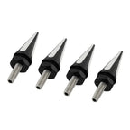 4 x Black Spike Windscreen Screw Bolts for Harley Touring Road Glide (1998-2025)