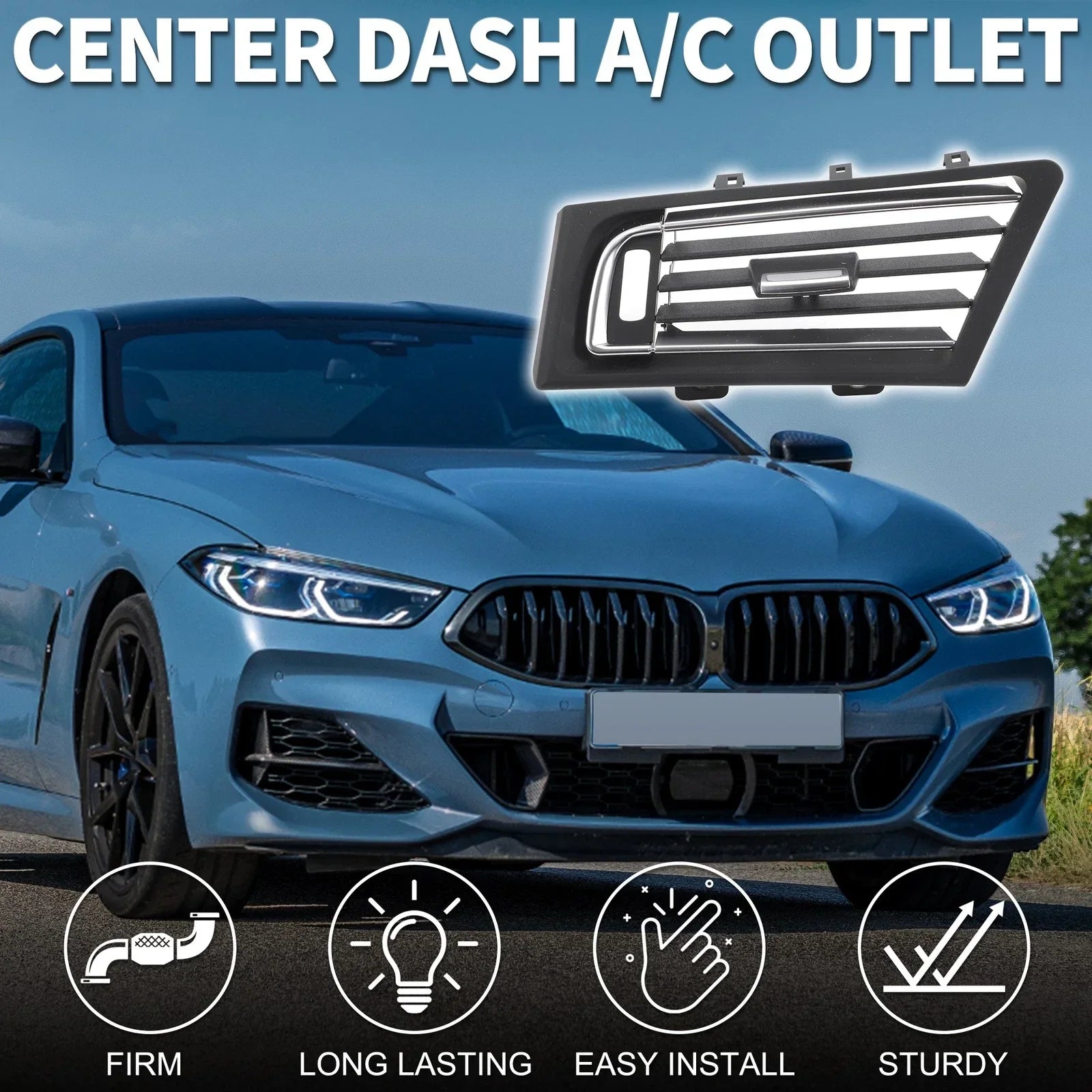 Front Left Center Dash A/C Outlet for BMW 740Li