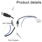 Radio Wire Connector Cable for Car Accessories (DC 12V)