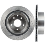 Rear Drilled Brake Rotors for Nissan Rogue Leaf Infiniti G35 (2003–2004)