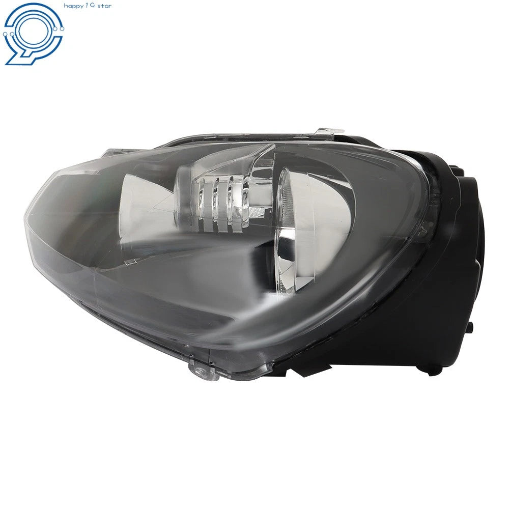 Driver Side Headlight for Volkswagen Golf/Jetta Sportwagen (2010–2014) Halogen Black