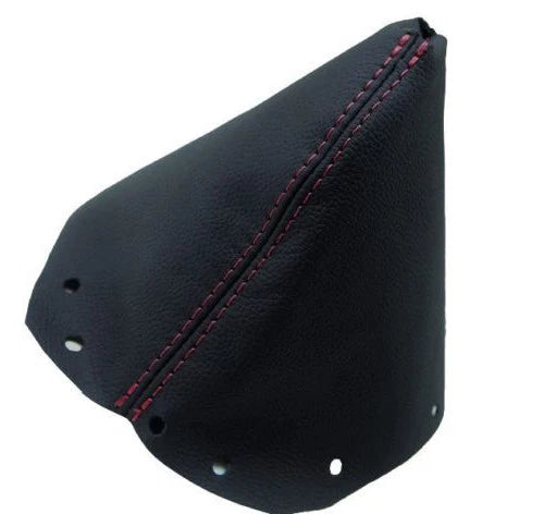Leather Manual Shift Boot Cover for Nissan 300ZX (1990–1996) Red Stitch