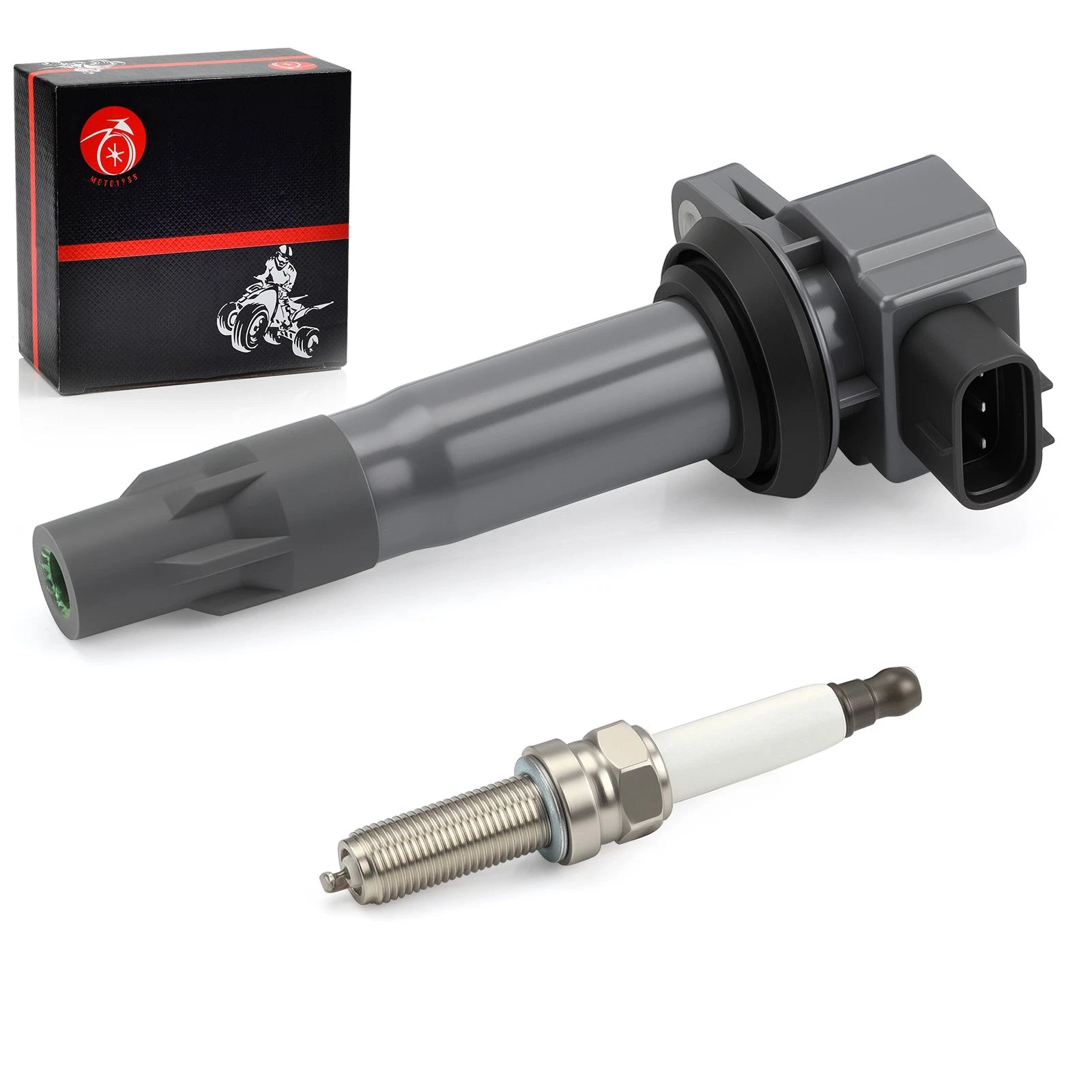 Ignition Coil & Spark Plug Set for Can-Am Maverick X3 Turbo (2023–2024)