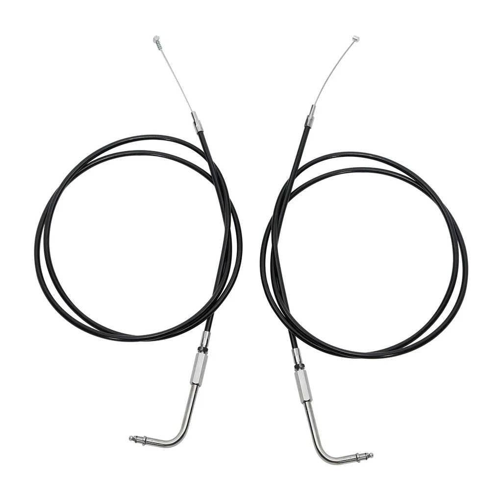 Throttle Cables 63in 160cm for Harley Sportster XL883 XL1200 Super Low Custom