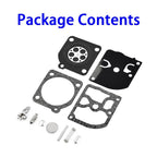 11x Carburetor Rebuild Kit for Zama RB-105 C1Q-S Chainsaw (Replacement)
