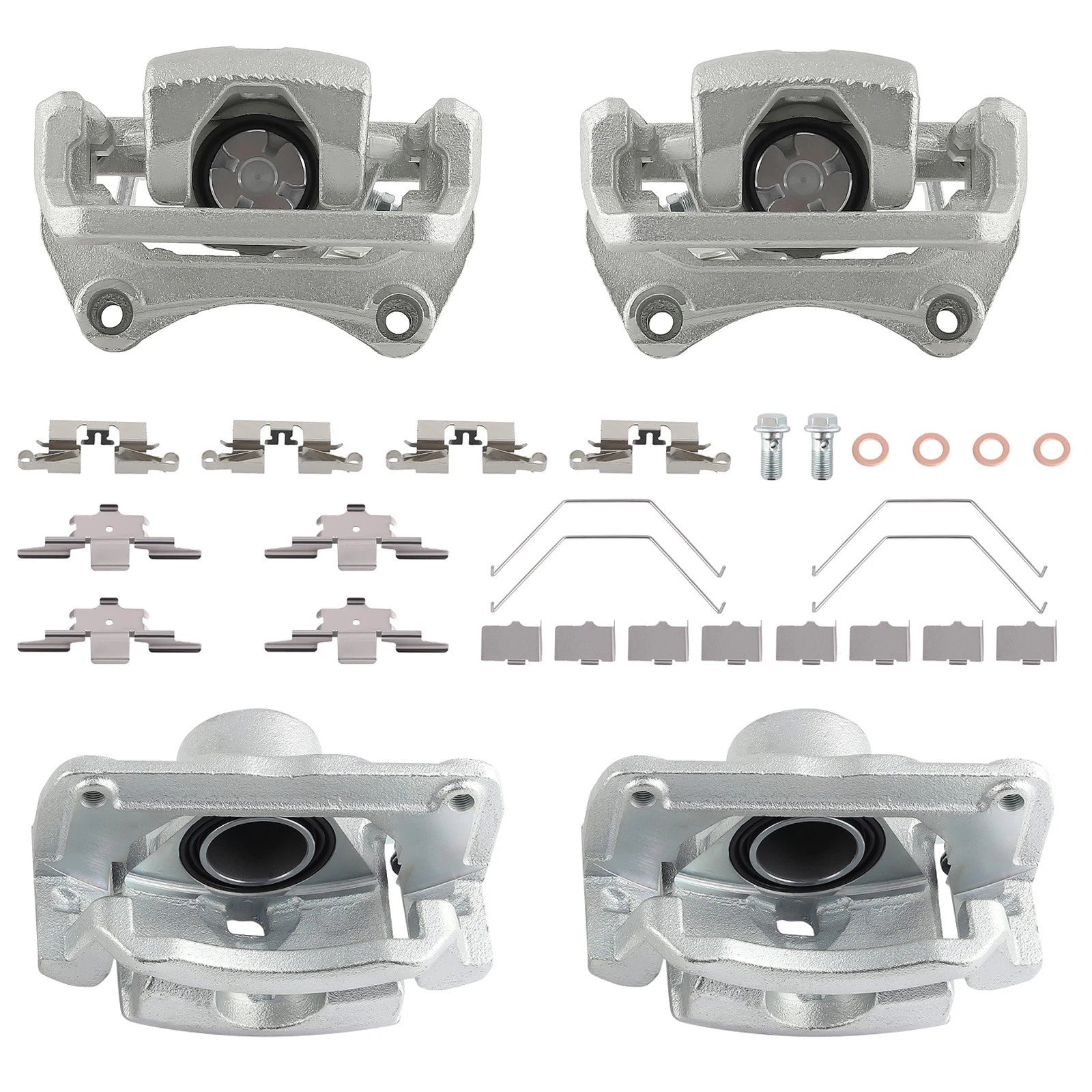 Set of 4 Brake Calipers for Mercury Milan Mazda 6 (2006–2011) 18B5002 18B5001 18B5000