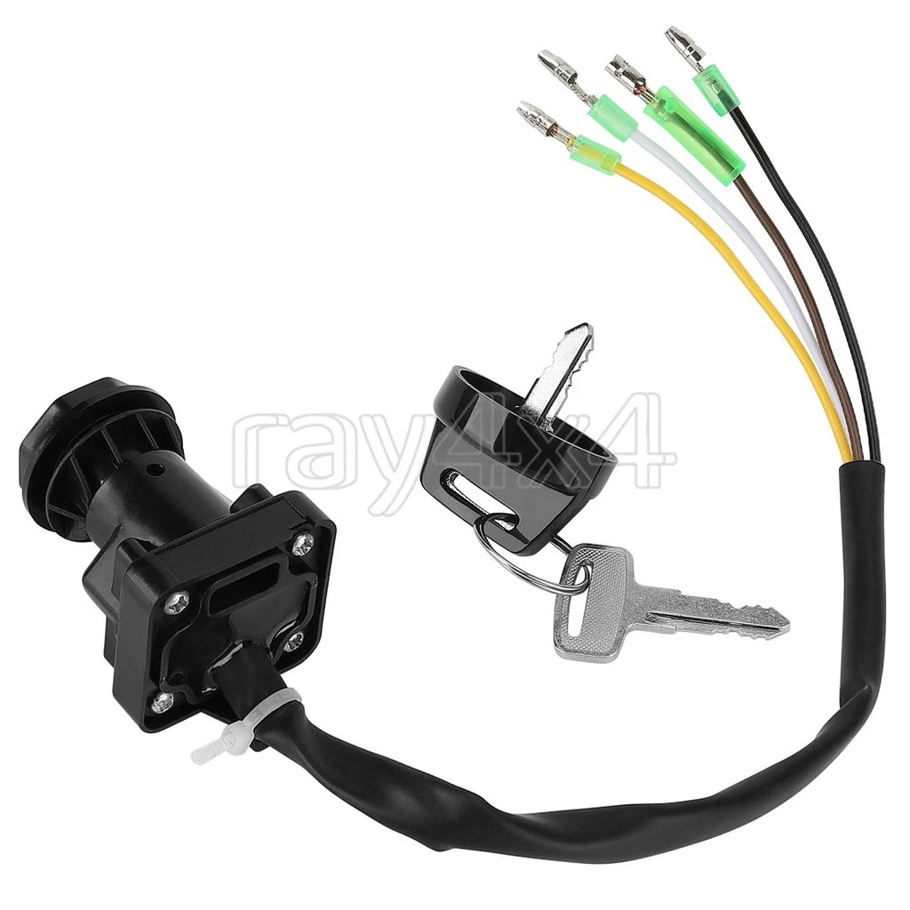 Ignition Switch w/ Keys for Kawasaki Bayou 220 (1988–1995) Replaces 27005-1131