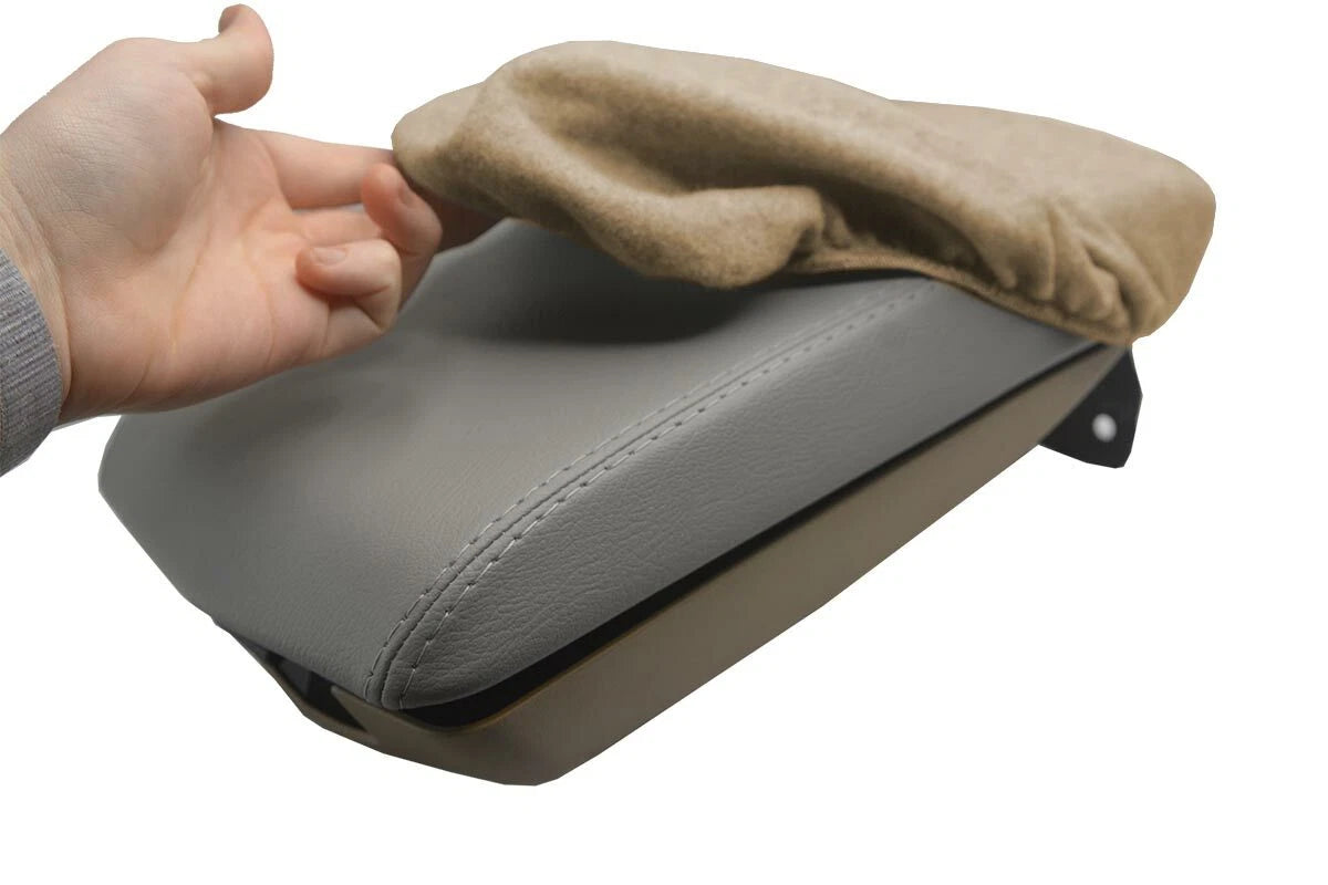 Console Lid Armrest Cover Protector for Cadillac CTS (2008–2014) Beige