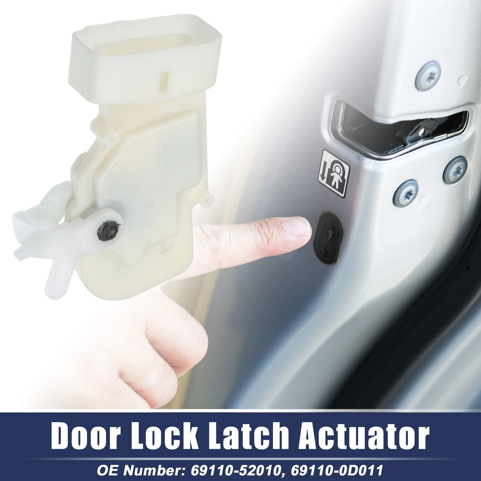 Front Right Door Lock Latch Actuator 69110-52010 for Toyota Echo (2000–2005)