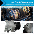 AC Compressor for Toyota Corolla ZZE122R (2002–2007) 1ZZ-FE