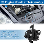 Hood Latch Assembly for Honda Accord (2018–2022) No. 74120TVAA01 1 Pc