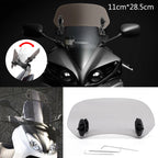 Adjustable Windshield Extension Spoiler for Motorcycle (PE T9)