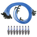 NGK 8mm Wire Set & Denso Platinum Spark Plug Kit for Chevrolet Corvette (1997–2004)