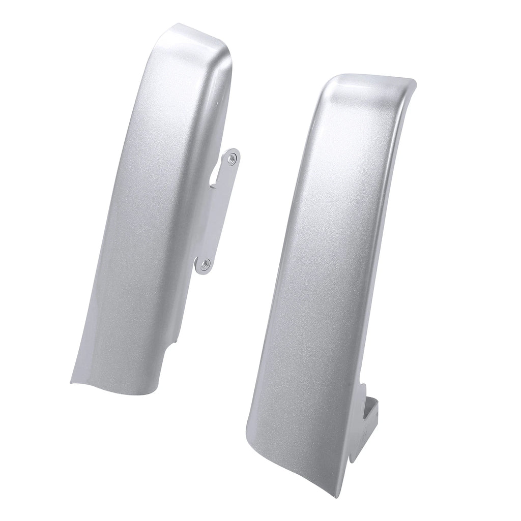 Fender Saddlebags Filler Strips for Harley Electra Road Glide (2014–2024) Silver