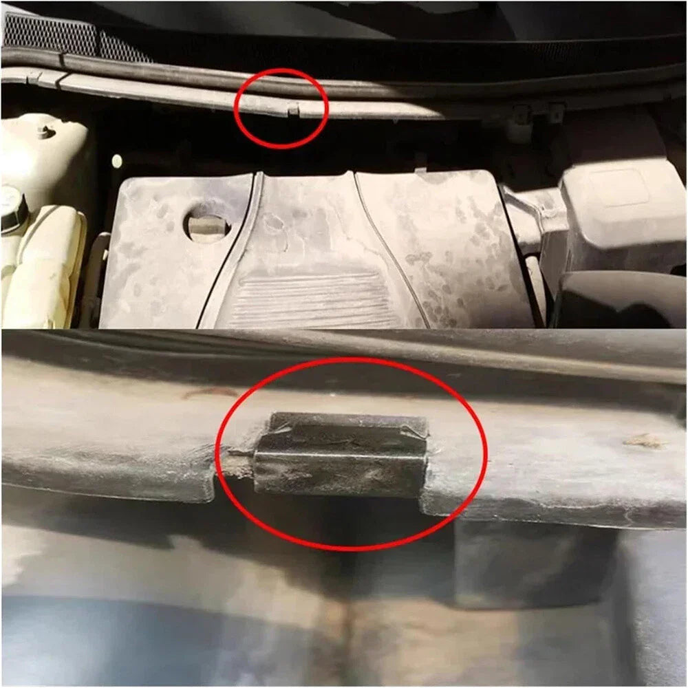 6 Pcs Metal Clamps Trim Clips for Ford Focus MK2 (2005-2011)