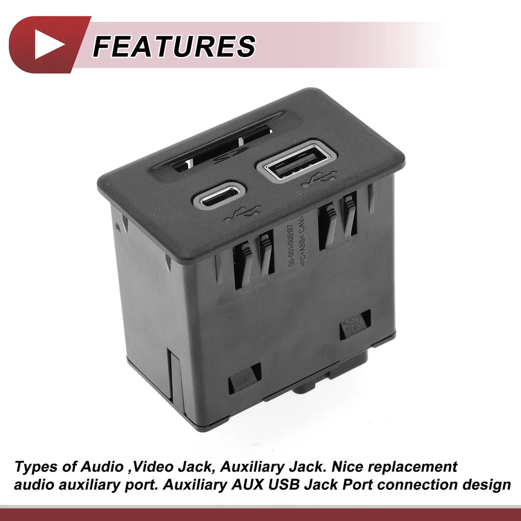 Auxiliary USB Jack Port No. 13525431 for Cadillac XT4 (2019–2020)