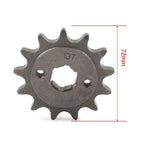 20mm Front Sprocket Cog for 125cc-250cc Dirt Pit Bike ATV Go Kart