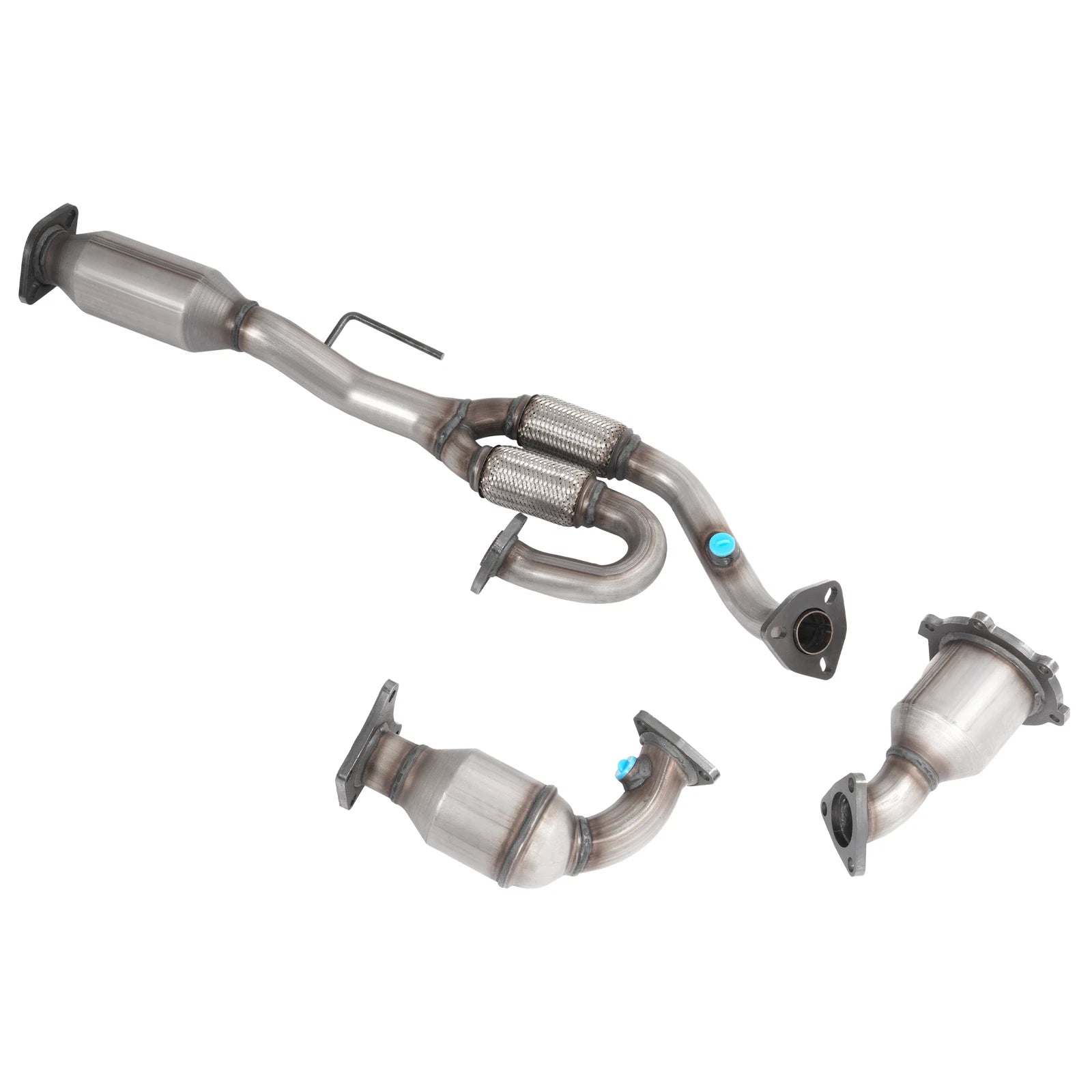 Set of 3 Catalytic Converters for Nissan Quest Maxima (2004–2009) 3.5L