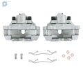 2X Front Brake Caliper with Bracket for Volkswagen Jetta (2005–2014)