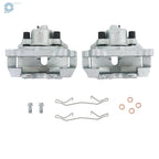 2X Front Brake Caliper with Bracket for Volkswagen Jetta (2005–2014)
