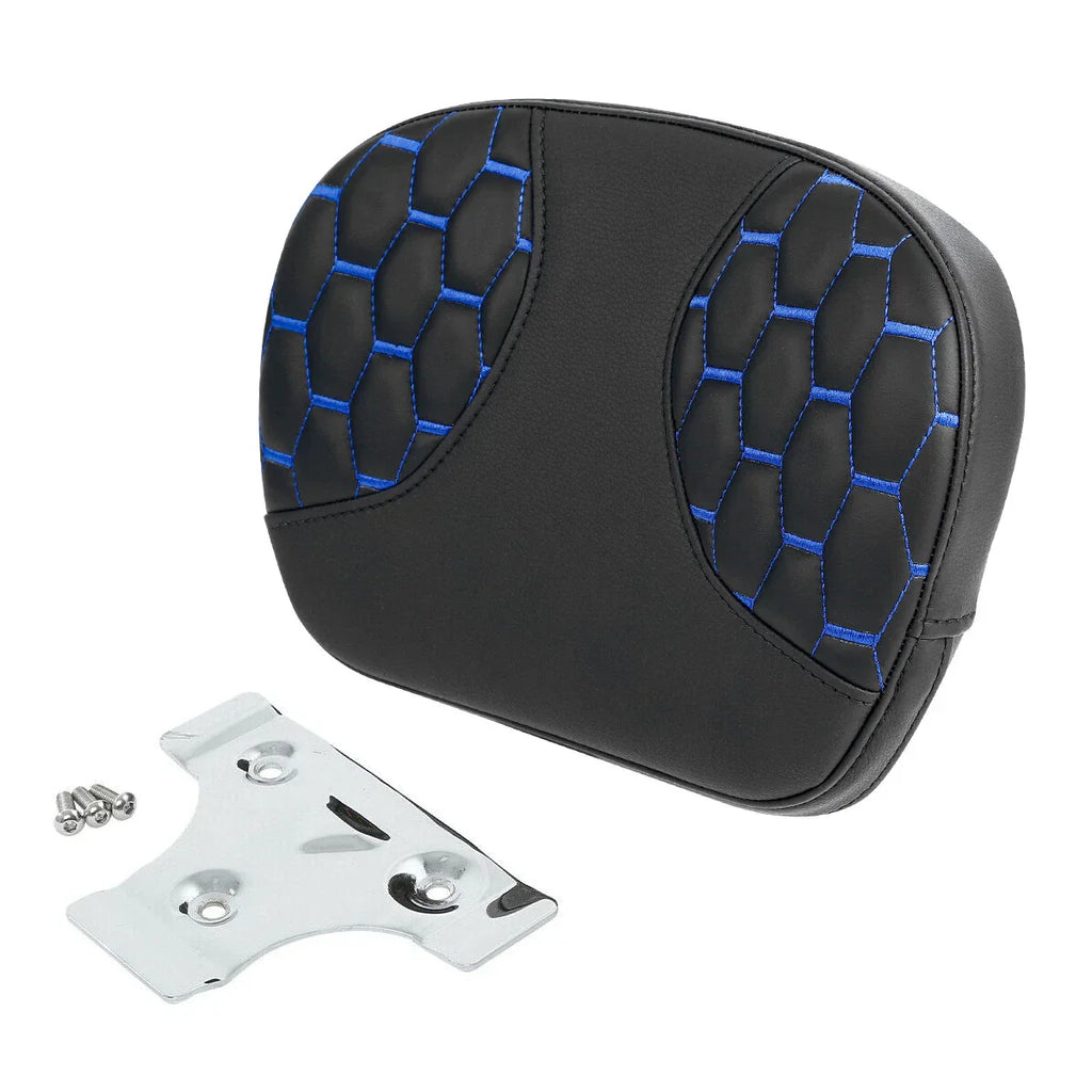 Passenger Sissy Bar Backrest Pad for Harley Road King Street Glide Softail