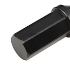 20 PCS Closed End M12x1.5 50mm Tall Black Aluminum Lug Nuts + Adapter