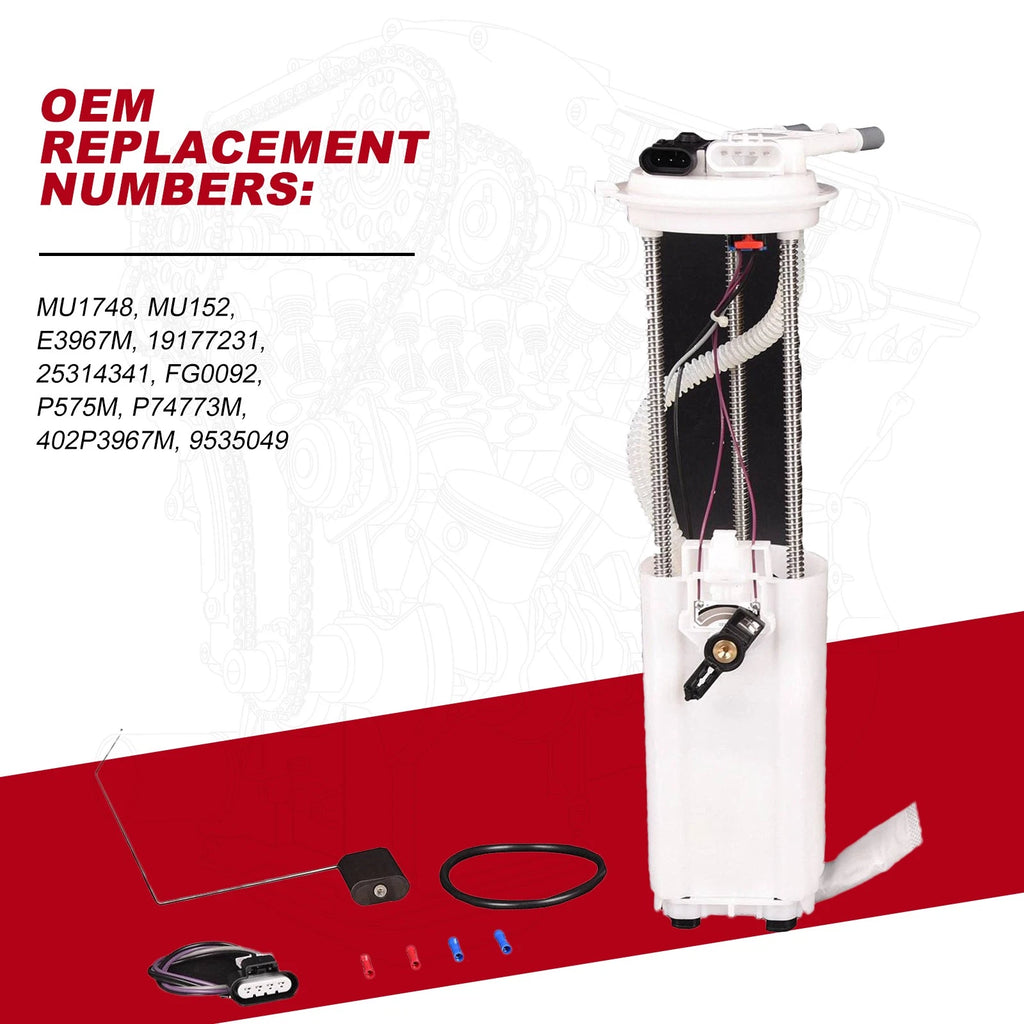 Fuel Pump Assembly for Chevy C1500 C2500 K1500 K2500 Suburban (1998–1999)