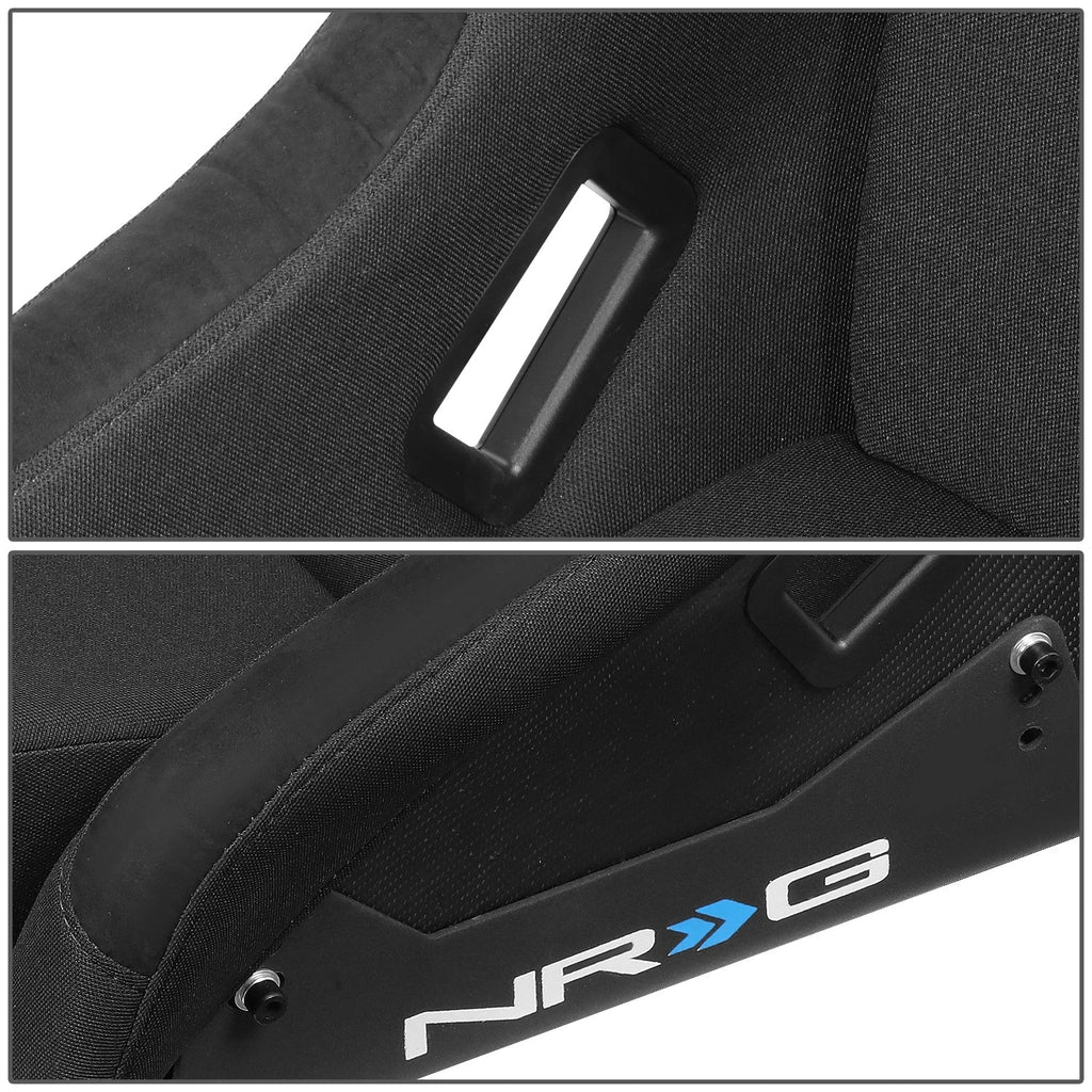 NRG Innovations Racing Bucket Seat Large Size RSC-302CF-BK for Universal (2010–2023)