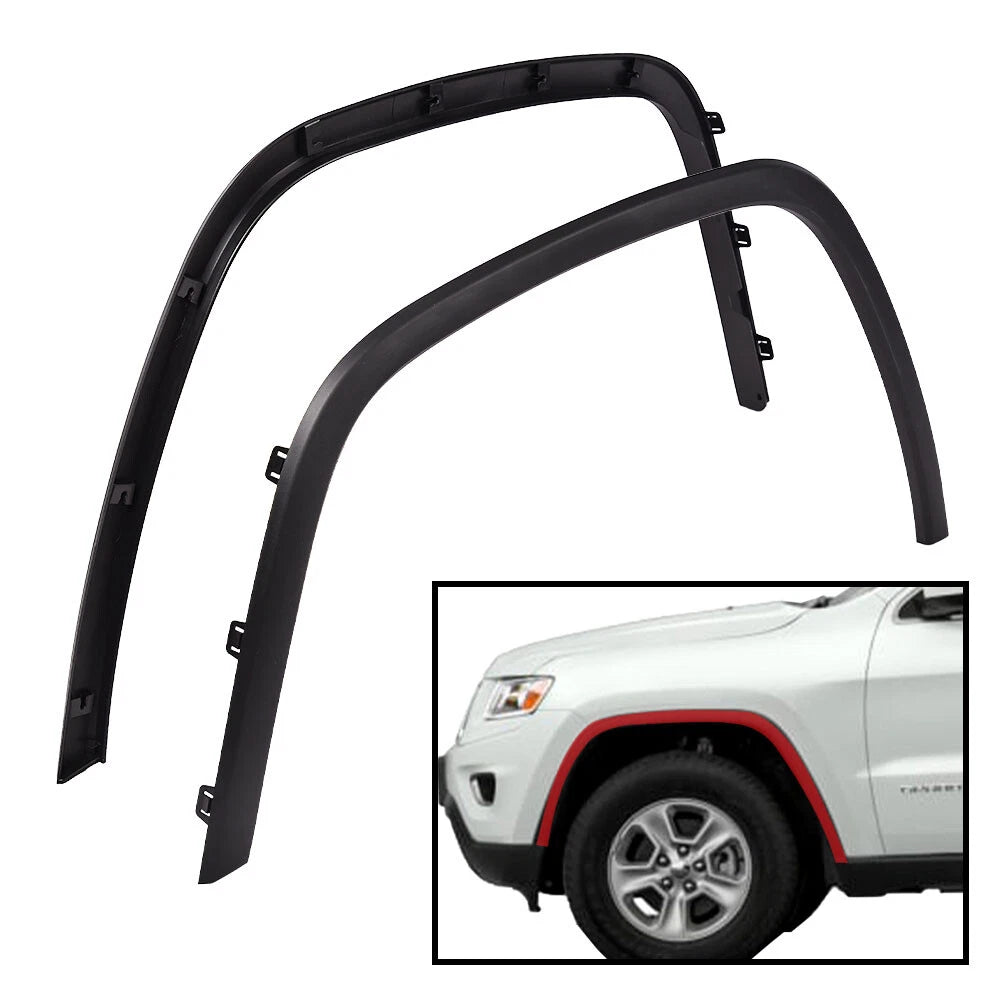 Fender Flares Set of 2 for Jeep Grand Cherokee (2011–2017) Black
