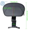 Front Driver Rider Backrest for CVO Touring Road King Glide FLHR (2009–Up)