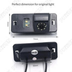 CCD HD Rear View Camera W/LED Light for BMW 1/3/5/6 Series X3 X5 (1997-2023)