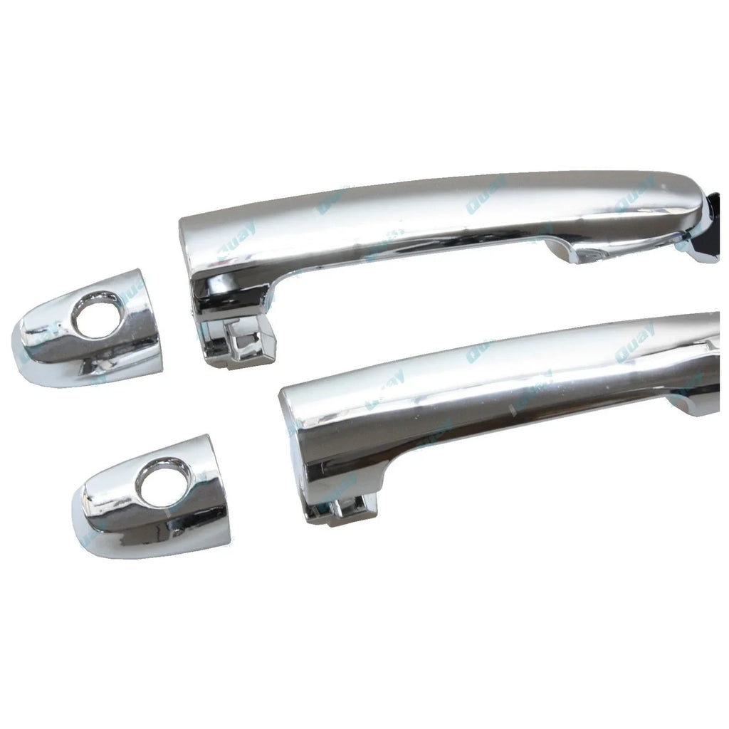 Chrome Front Door Handles LH+RH for Toyota Hilux GGN15 GGN25 KUN16 KUN26 TGN16