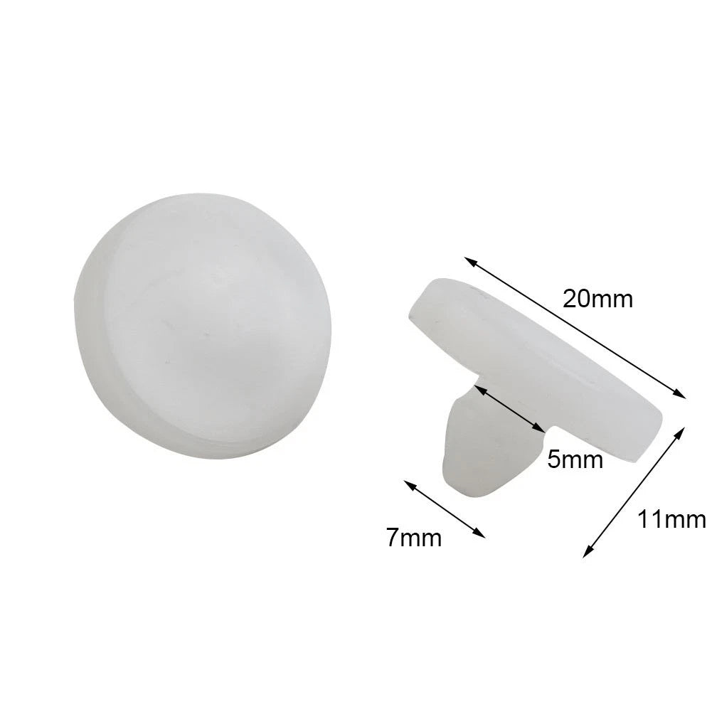Gasket Stop Gasket for Hyundai Kia Pedal Pad Block Rubber Pin Clips