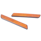 L&R Front Fork Leg Reflectors for Harley Softail Dyna Fatboy Sportster