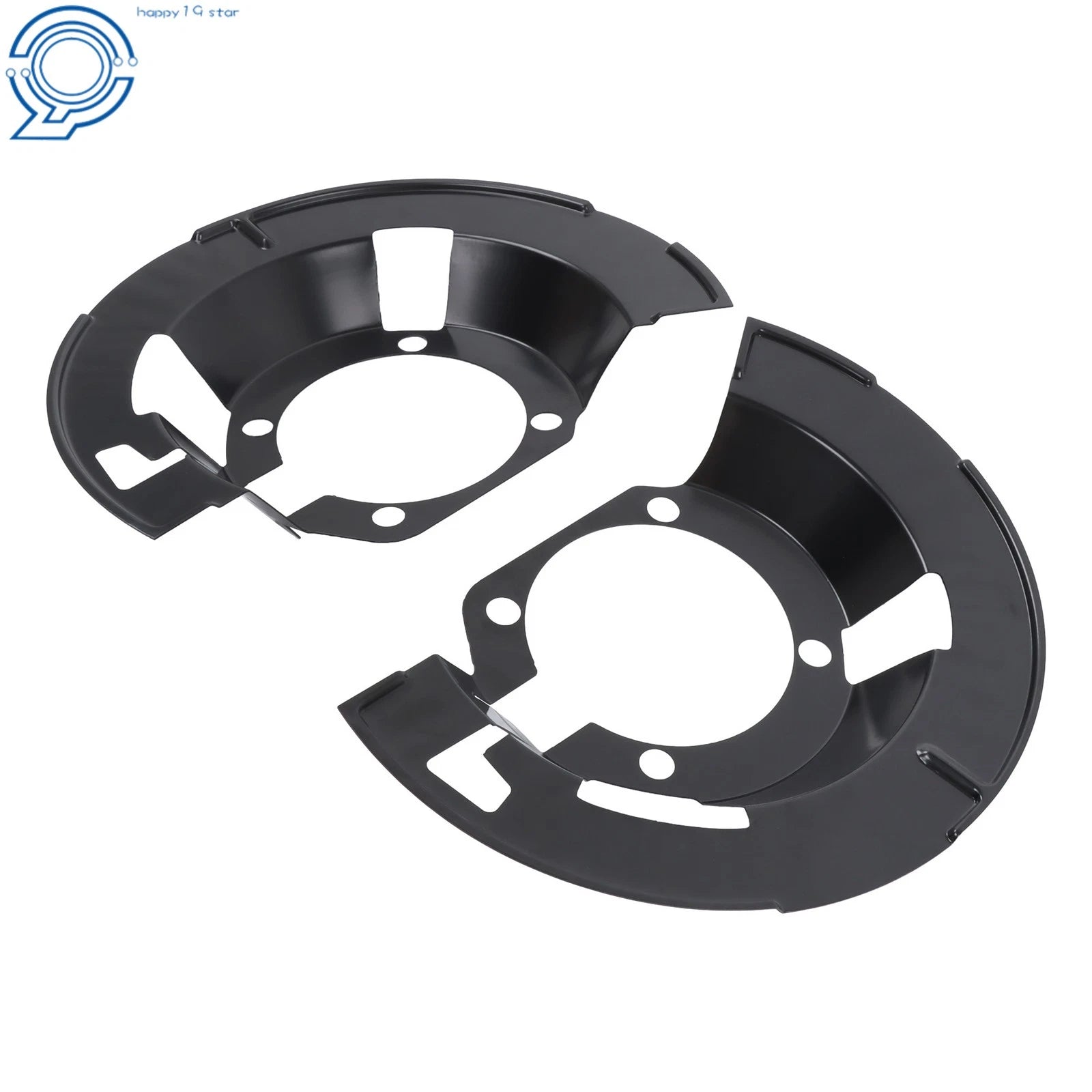 Set of 2 Brake Dust Shields for Dodge Ram 1500 2500 3500
