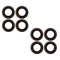 8X Trailer Hub Wheel Double Lip Grease Seal for E-Z Lube Axle (1.249" ID, 1.983" OD)