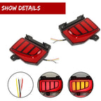 2X LED Rear Bumper Decoration Lamps for Jeep Gladiator (2019–2023)