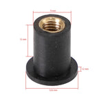 Pack of 10 M5 Rubber Well Nuts for Fairing & Screen Fixing