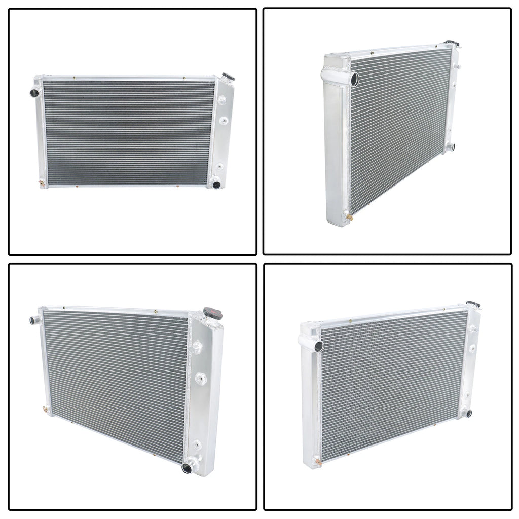 4-Row Aluminum Radiator for Chevy Truck Blazer (1973–1987)