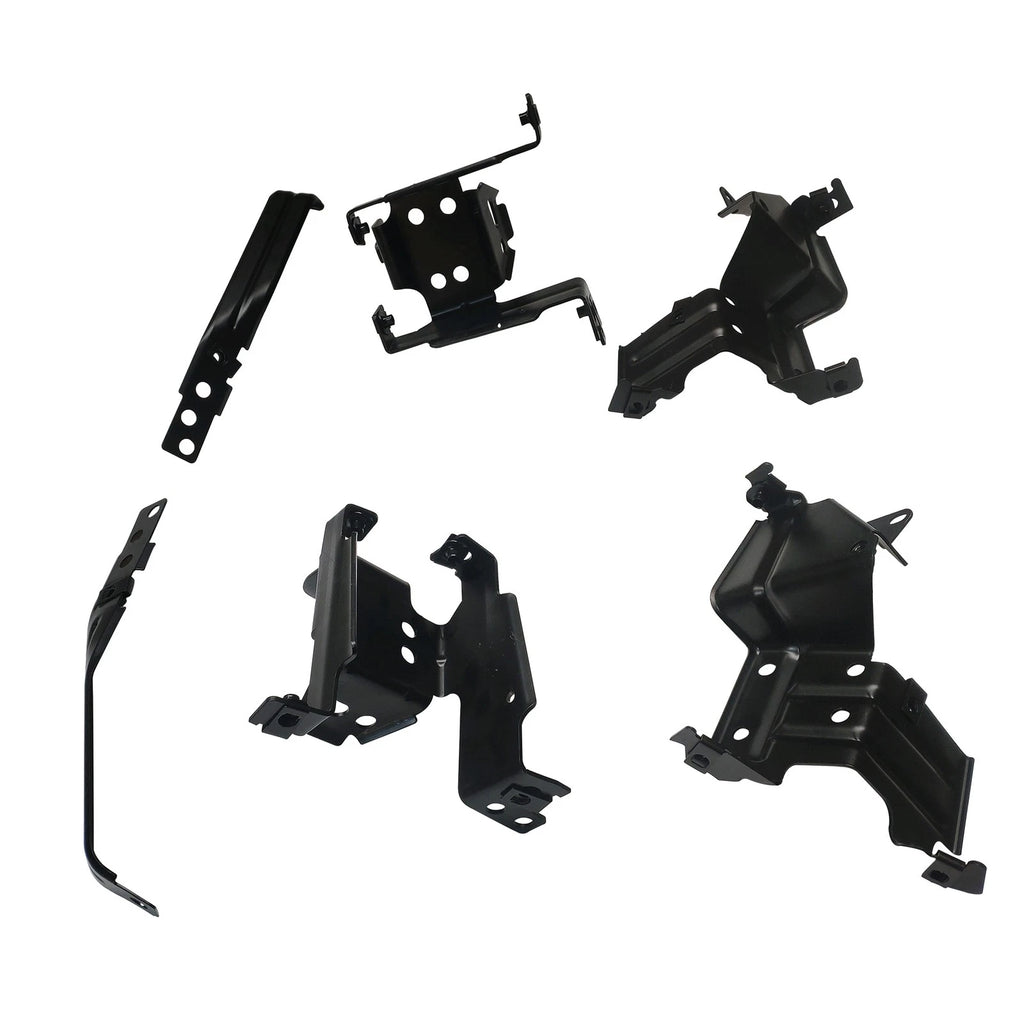 Set of 6 Front Bumper Reinforce Brace Brackets for GMC Sierra 2500HD 3500HD (2011–2014)