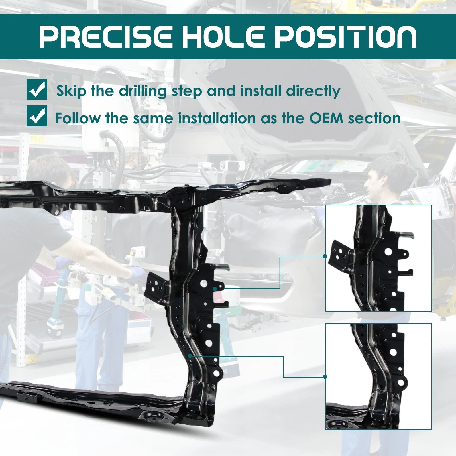 Radiator Support Assembly for Honda Accord (2018–2022)