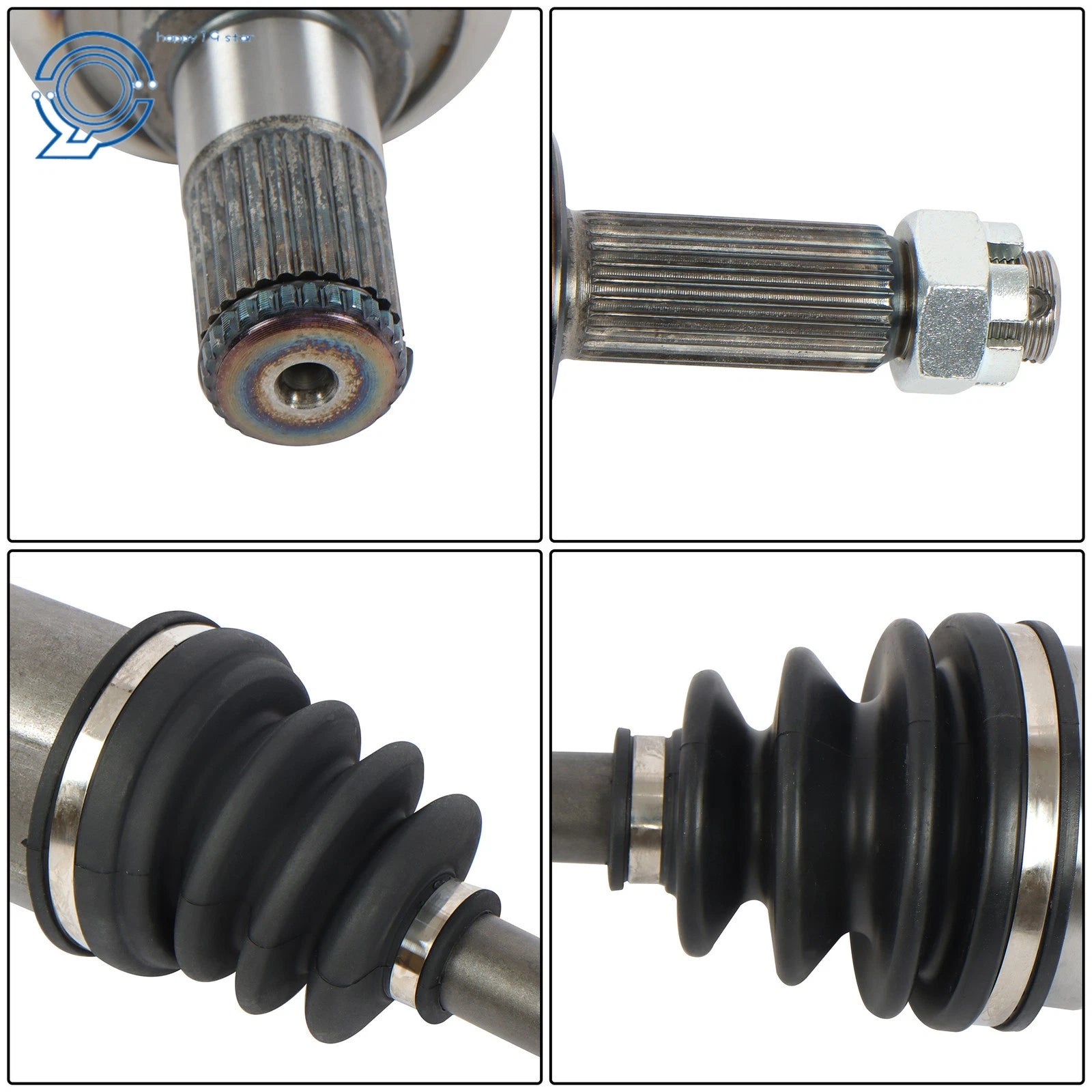 2X CV Axle Assembly for Hyundai Elantra 2.0L (2007–2010)