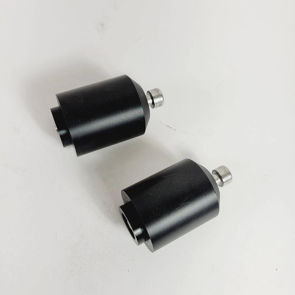 Powerstands Racing Bar End Sliders for Yamaha R1 & Honda Grom (2015–2023)