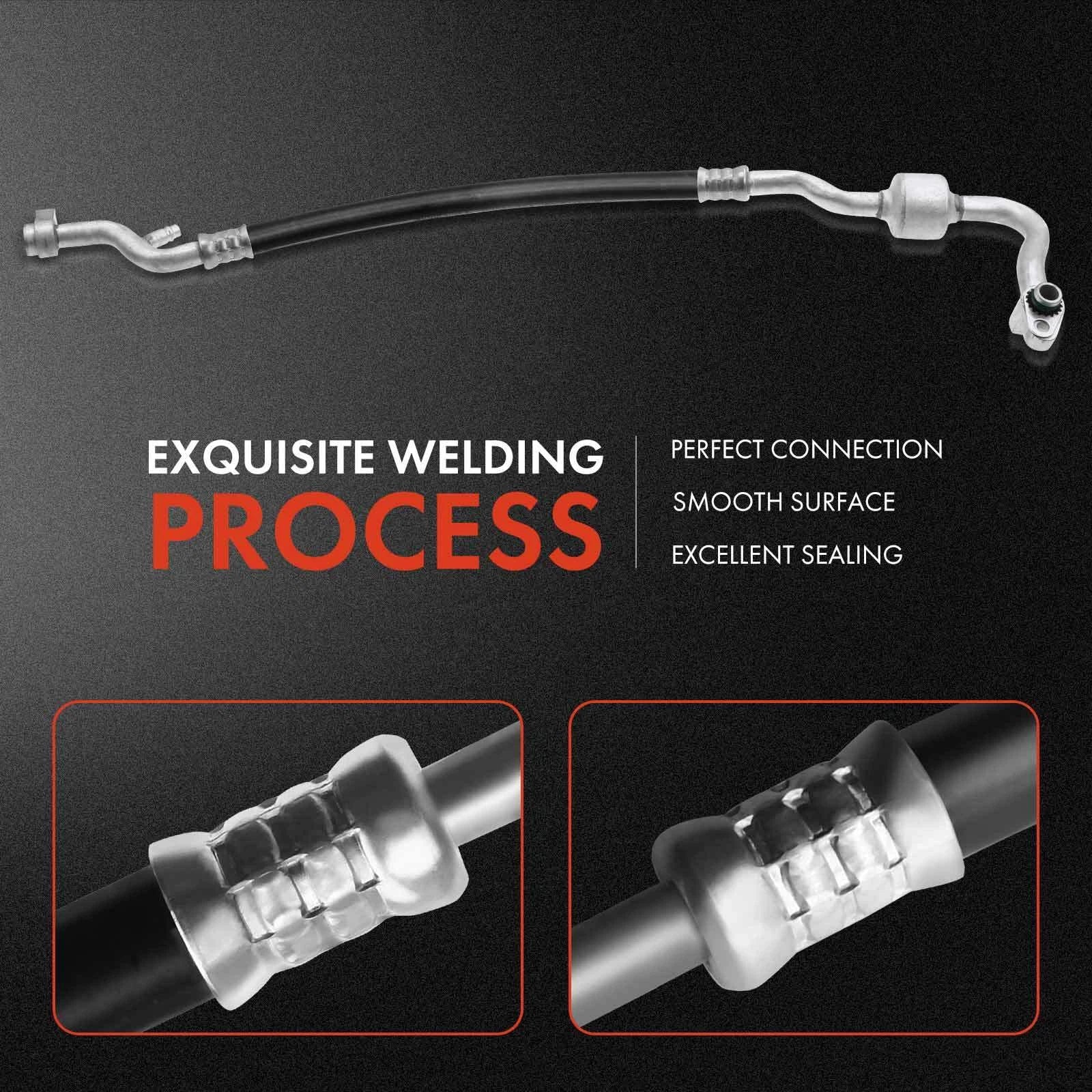 A/C Suction Line Hose for Ford Fiesta (2014–2019) Low Pressure