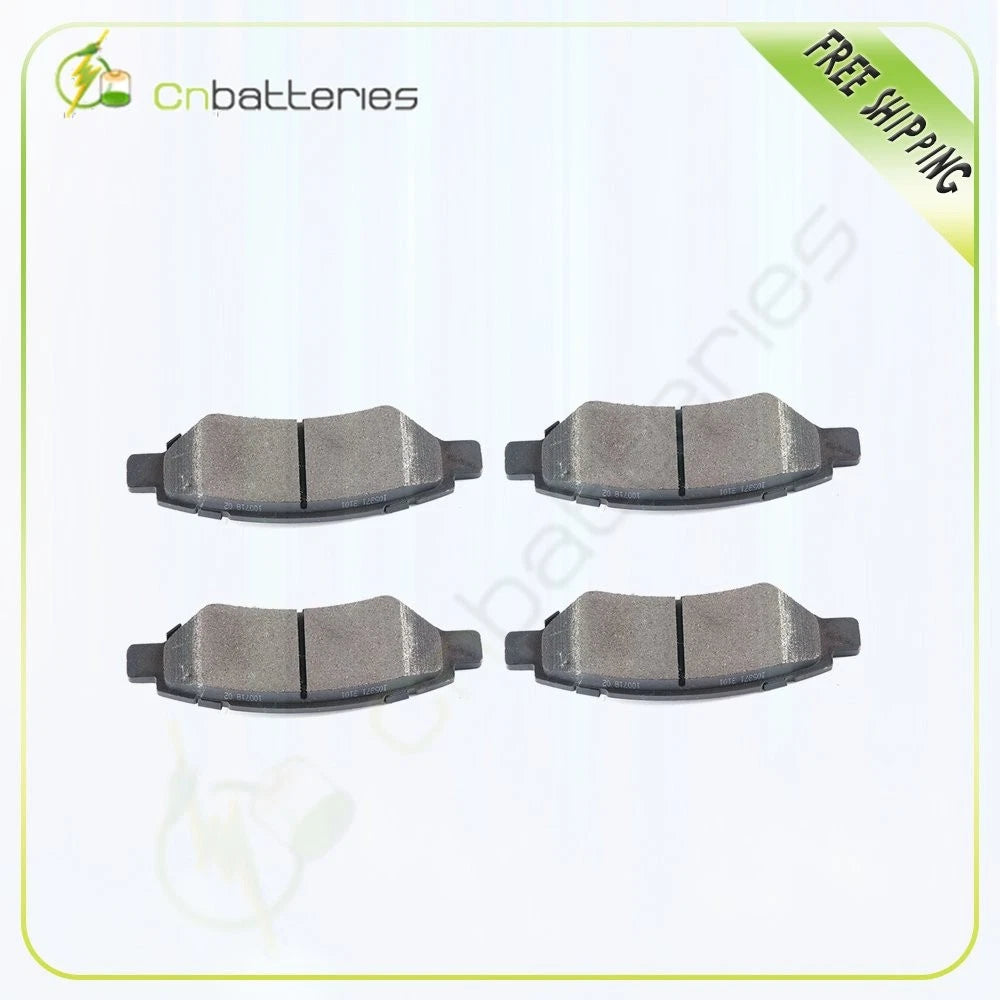 4x Metallic Brake Pads Rear for Cadillac CTS (2008–2013) & Chevy Camaro (2010–2015)