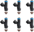 6X Fuel Injector 0280158154 for Saturn Outlook 3.6L V6 (2007–2010)