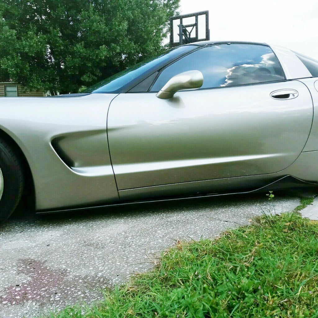 Side Skirt Splitter Extensions for Chevy C5 Corvette (1997–2004)