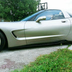 Side Skirt Splitter Extensions for Chevy C5 Corvette (1997–2004)