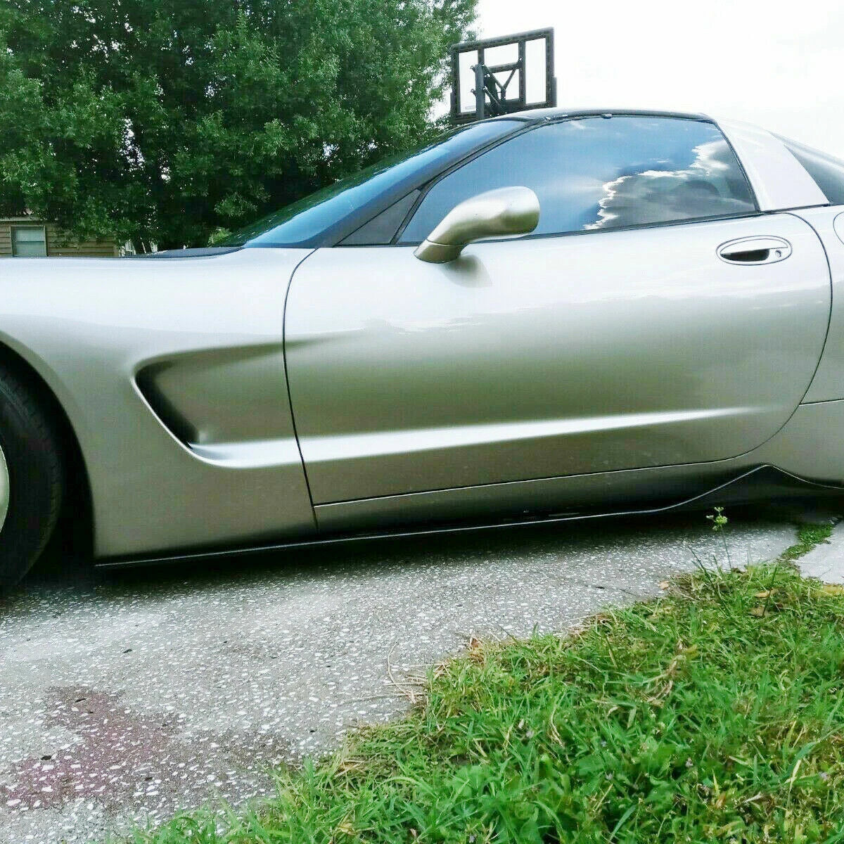 Side Skirt Splitter Extensions for Chevy C5 Corvette (1997–2004)